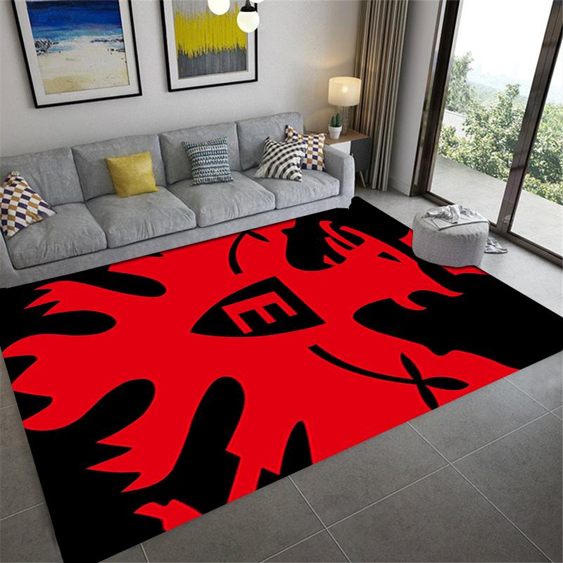 2025 Neuer Frankfurt Fußball Teppich für Wohnzimmer Schlafzimmer Haus Sofa Dekoration, Kinder spielen Rutschfeste Bodenmatte26