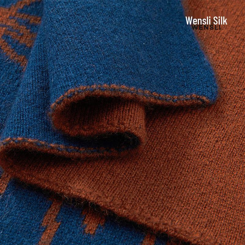 WENSLI Golden Horse Jade Hall Cashmere Scarf & Shawl