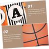 Basketball-Geburtstagsbanner-Dekor, 2 Sets, Basketball-Party-Dekorationen für Jungen oder erwachsene Männer