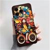 Hülle Für Doogee N55 N55 Pro N55 Plus Handyhülle Luxuriös Niedlich Liebesherz Hase Lustige Abdeckung Schwarzes Weiches Silikon Schutzhülle