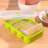 With Lid Freezer Soup Tray Silicone Food Meal Molds Multipurpose Soup Ice Cube Molds  Soup Storage