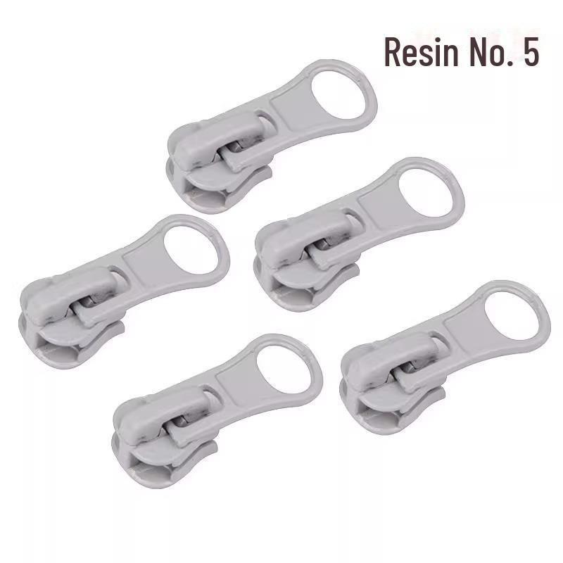 Οχι. 5 Φερμουάρ Ρητίνης για Σκηνές, Μπουφάν, Αποσκευές και Σχολικές Στολές