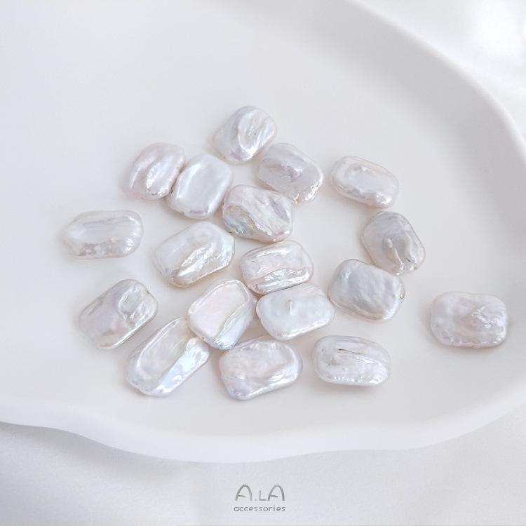 Handmade Baroque Freshwater Pearl Earrings & DIY Accessories