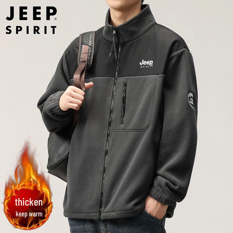 Мужская повседневная флисовая куртка JEEP SPIRIT L