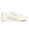 Reebok Tênis Club C Stomper Leves de Cano Baixo Tênis Masculinos Off-White DV5752
