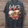 Slayer South of Heaven T-Shirt Vintage Metal Rock Grafik-T-Shirt Herren Schwarz Unisex T-Shirt