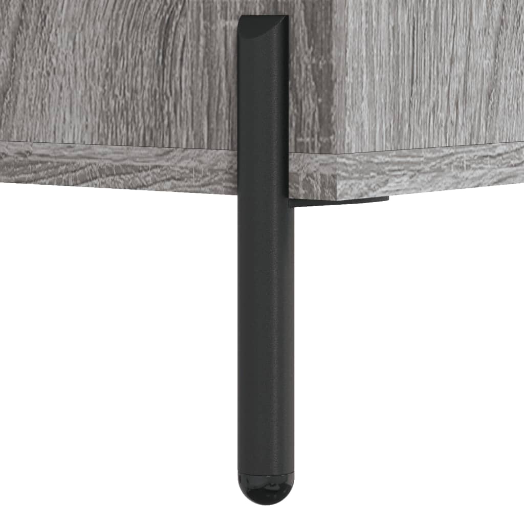 Sideboard Gray Sonoma 69.5 X 34 X 90 Cm Particleboard