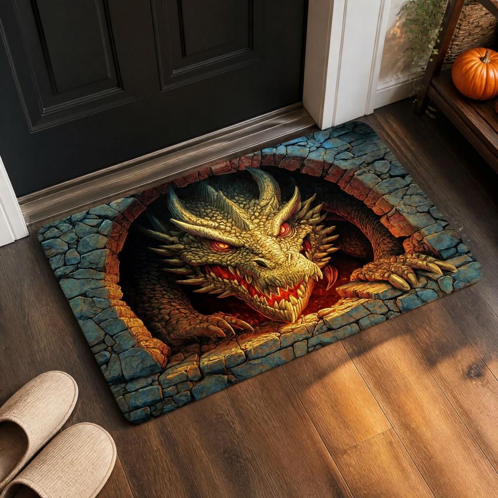 Halloween 3D Decorative Wear- Carpet for Entryway Foyer, 40 60