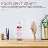 Nutcracker Ornament Cute Festival Decor Wooden Nutcracker Adorn Craft For Indoor Office Party Home Holiday Decoration
