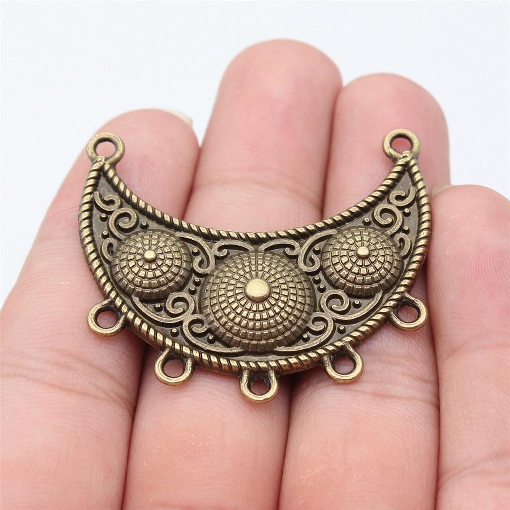 Accessories Parts Curved Necklace Connector Minimalist Jewelry Components QA013