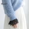 False Sleeves for Cardigans Lace Fake Cuffs Women, Detachable Elastic Wrist Cuffs, Layering Accessories Women Elegant Accessory Sweaters And