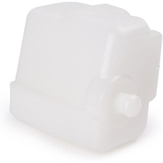 

Mallofusa Motorcycle Radiator Water Coolant Reservoir Overflow Tank Replacement Compatible for Yamaha YZF-R1 2004 2005 2006 White