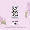 Yinziyun Giraffe S925 Sterling Silver Beads, Cute Animal Oil Drop DIY Charm SCC1691
