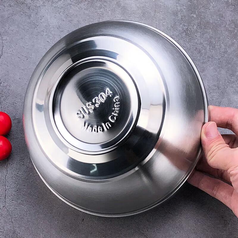 NC 304 Stainless Steel Double-Layer Bowl