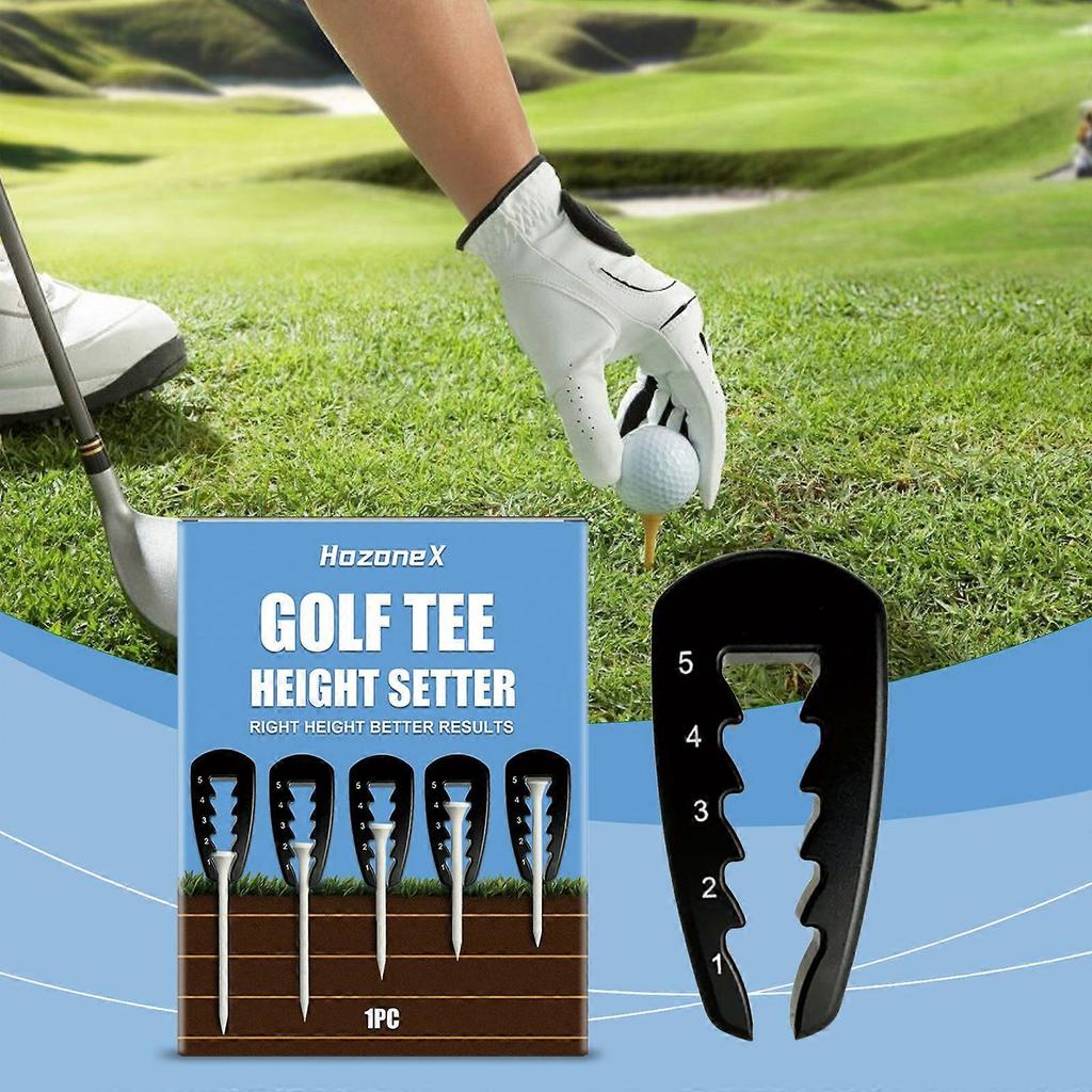 Hozonex Golf Pin Height Setter, A Portable Driving Height Assistant Tool For Practice