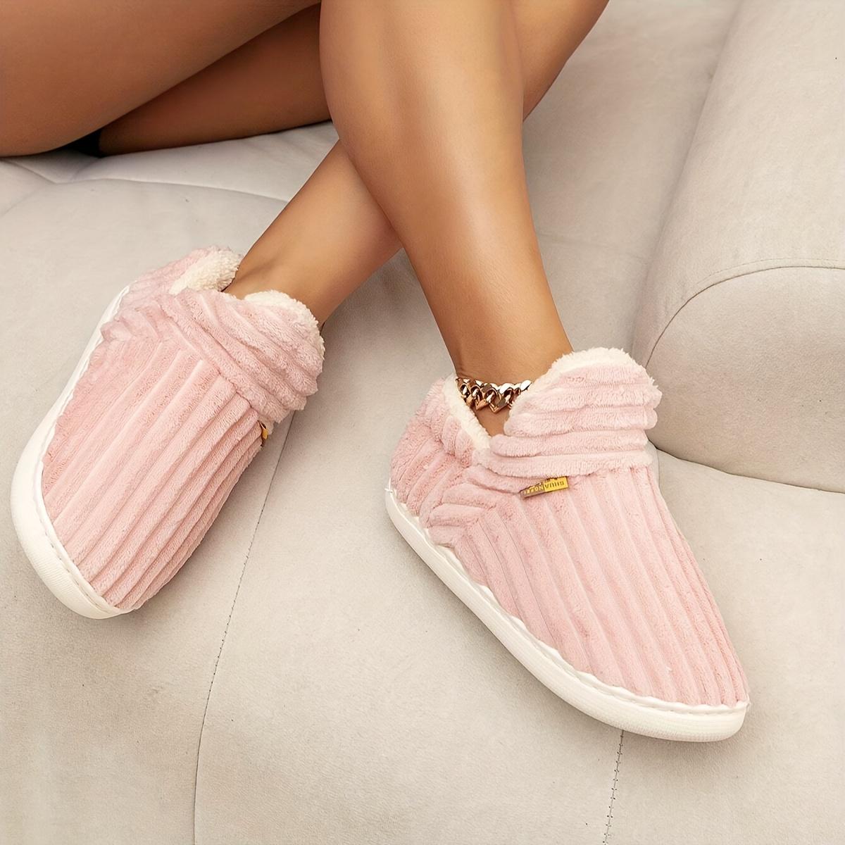 

Зимове взуття Ультра тепле, Нековзне, Зручне для домашнього взуття 22-23 рожевий