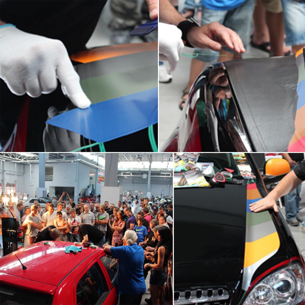 YAARUJEE Knifeless Tape 5M Wrapping Film Cutting Tape Car Modification