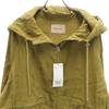 unused BEAMS LIGHTS Hoodie jacket 38 khaki Tagged Women Used