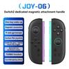 Wireless RGB Joy-Con Controller for Switch 2 Hall Effect Joystick 6-Axis Gyro Turbo Dual Vibration Gamepad Accessories