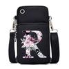 Printed casual portable messenger bag new shoulder bag multi-function fashion mobile phone bag