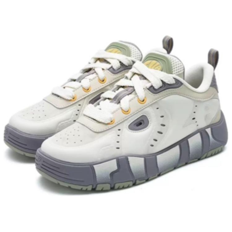 Fila Melt Synthetic Leather Comfortable Low-Top Casual Shoes Men Sneaker Gray F12M413205FTA