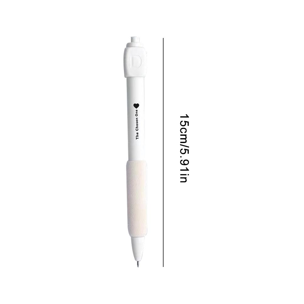 Długopis obrotowy A B C D Odpowiedź Fidget Spinner Zabawki obrotowe Dorośli Antystresowy 0,5 mm Długopis z odpowiedzią Nowość Abcd Wybierz Długopis kulkowy