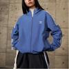 Adidas Originals Stag Track Casual Simple Versatile Hooded Jacket Unisex Jacket Dark-Blue KB1946