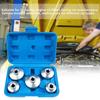 Oil Filter Cap Wrench Tool Made for Mechanical Durability and Precision Fit a Range of Common Vehicle Applications