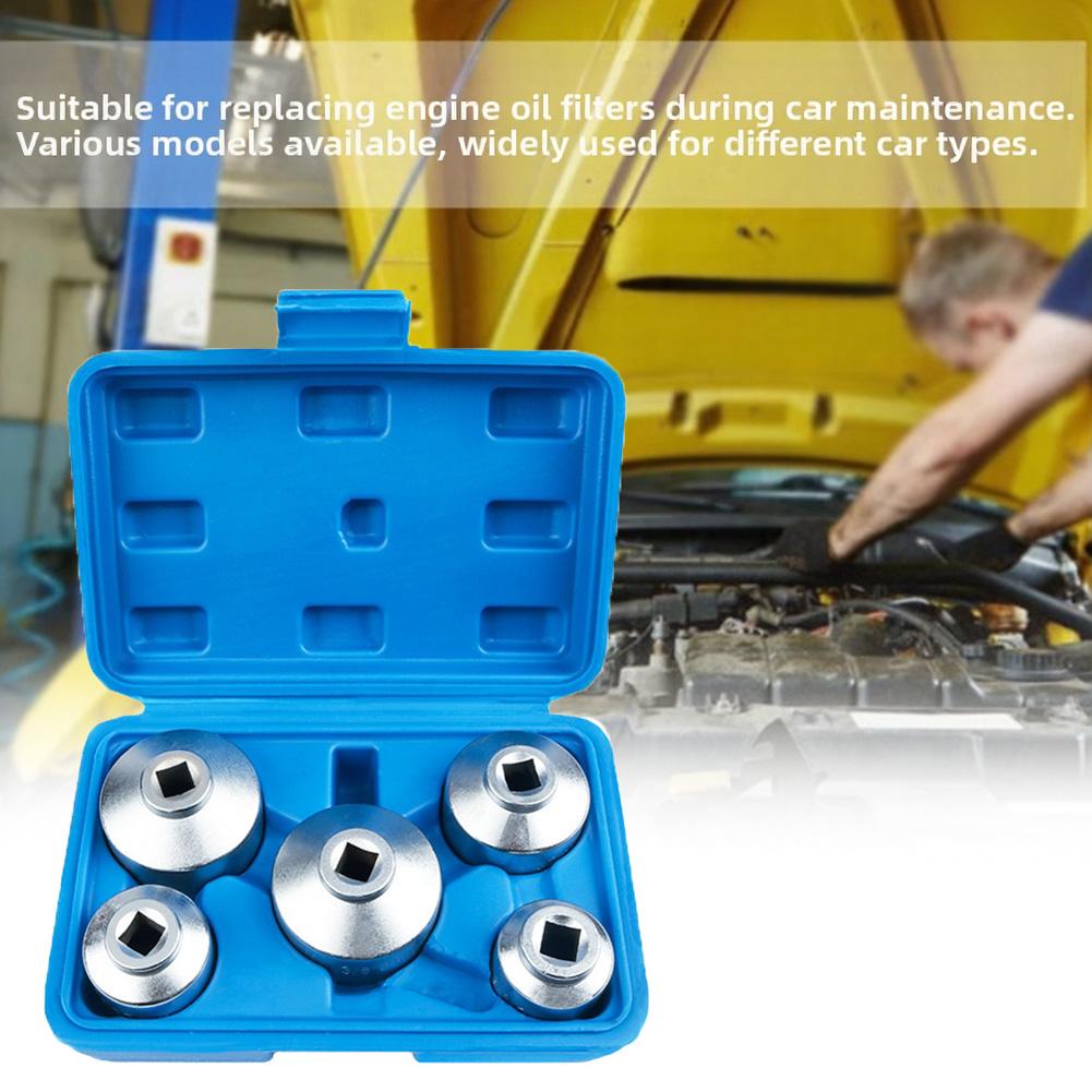 Oil Filter Cap Wrench Tool Made for Mechanical Durability and Precision Fit a Range of Common Vehicle Applications