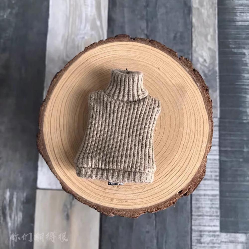 

DIY Accessories Doll Outfits Winter Warm Sweater for molly 1/12 Dolls For 1/8 1/11 OB11 Dolls хакі