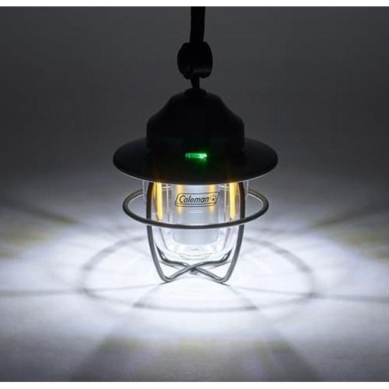 Coleman Camping Mini Lamp LED Camp Outdoor Disaster Preparedness Power Outage Rechargeable Compact Work Light Tabletop Hanging