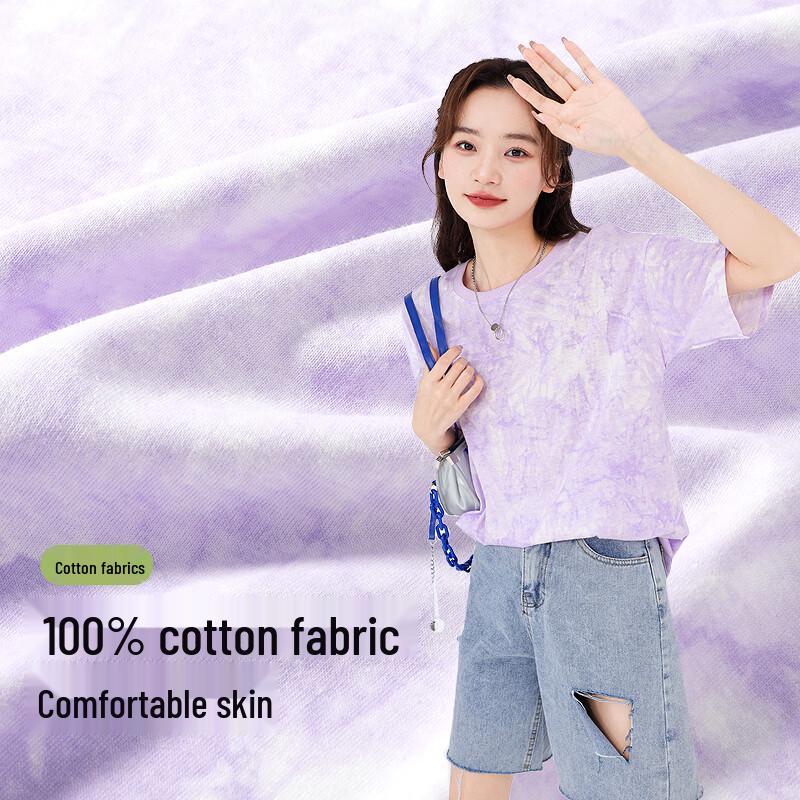 MJ STYLE Solid Short Sleeve T-Shirt