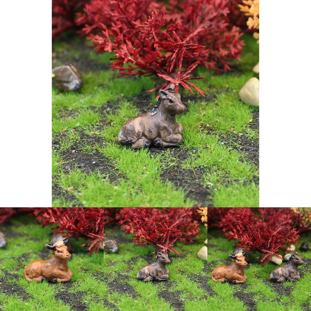 Resin Animal Miniature Decor With Garden Style For Home And Gift Use