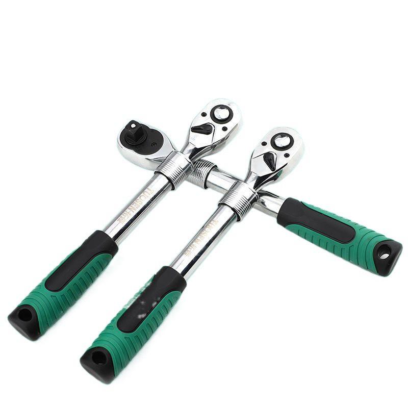 Teleskopische Ratsche Verlängerungsstange - 72 Zähne Schnell Drehmomentschlüssel für Autoreparatur