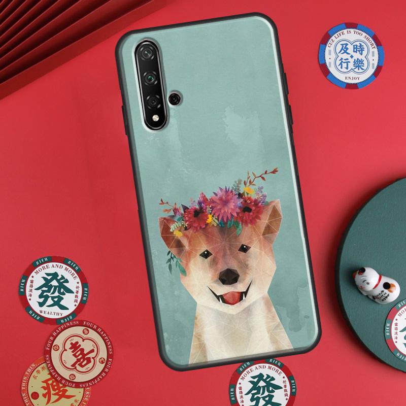 Animal Cartoon Akita Dog For Huawei P60 Pro P30 P40 Lite Nova Y61 Y91 Y90 Y70 Y60 Y72 12s 12i 11i 7i 8i 9 10 SE Case