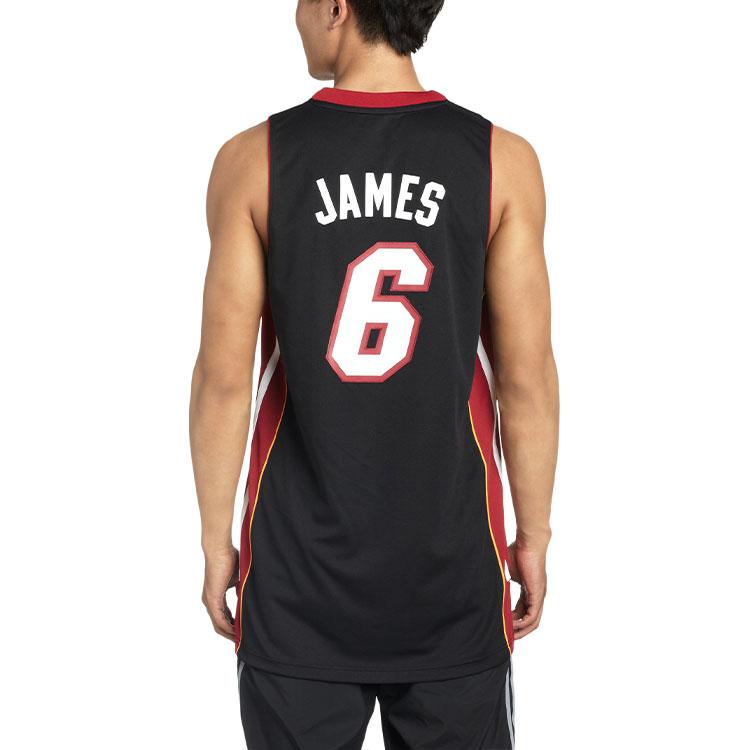 adidas Basketball Jerseys Men's Black Moderate Straight Fit L76194