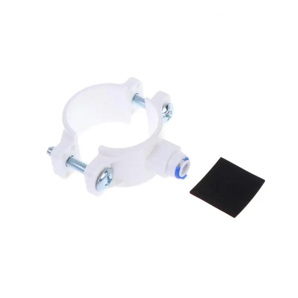 

Quick Connect Water Filters Valve Clamp Saddle Clamp Hose Pipe Adapter Water Filtration білий