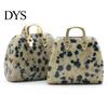 Ornamental Handbag Statue Hand Carved Fine Texture Anti-fade Not Easy to Break Home Decor Wide Application Exquisite Faux Crystal Model Desktop