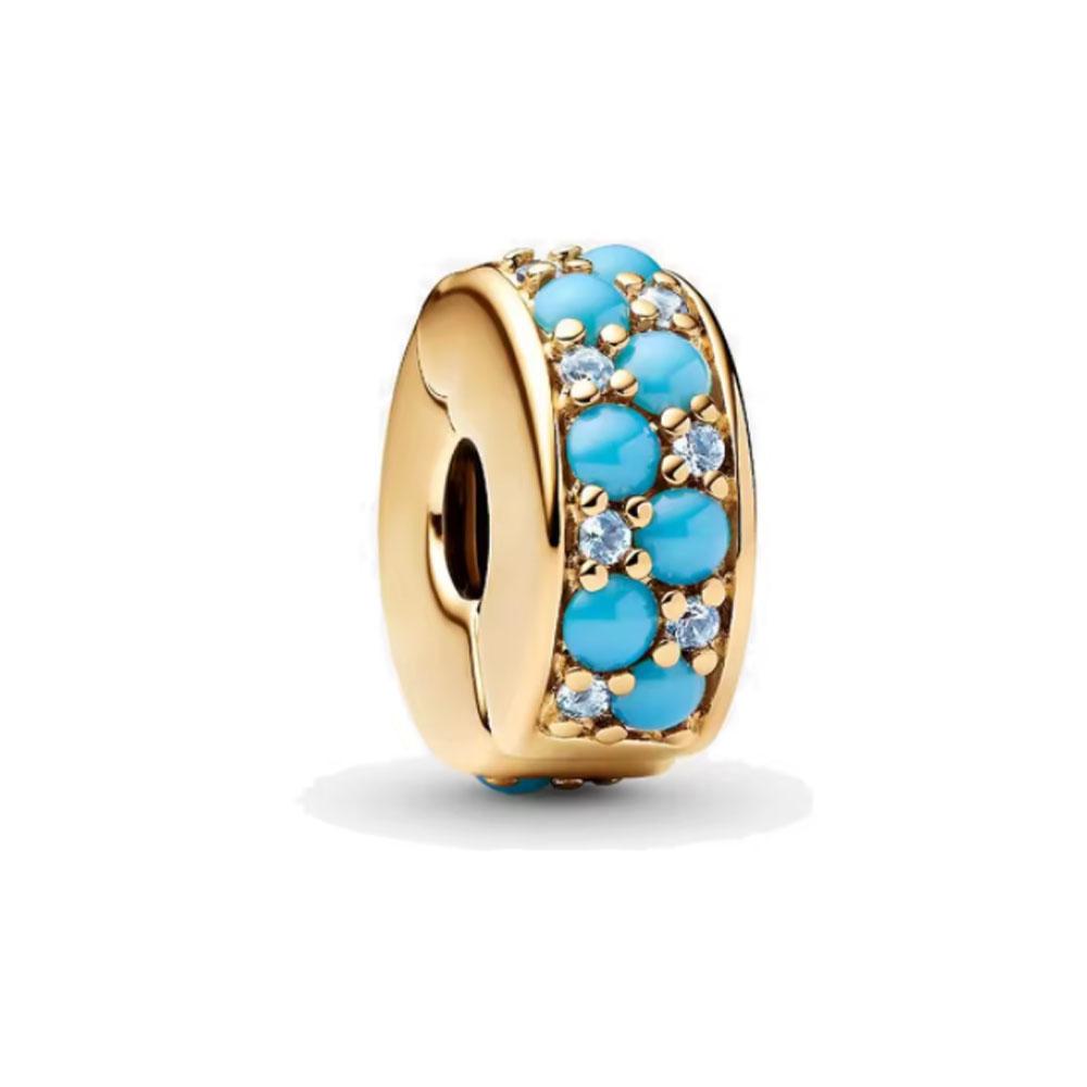 Copper, Golden Roses, Crosses, Flower Beads Pendant Clips, Original European Bracelets, Diy , Exquisite Jewelry