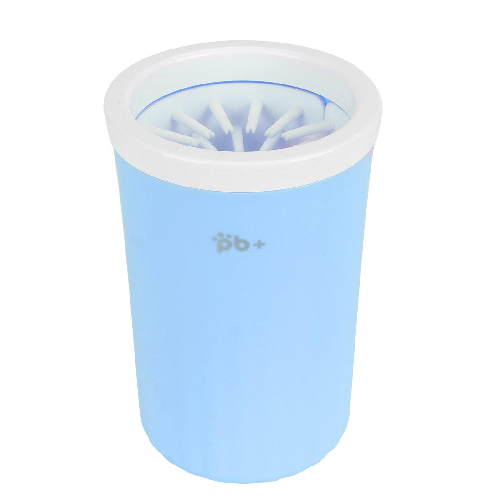 

Paw Washer Detachable Pet Feet Cleaner Rotating Dog Portable Feet Cleaning CupBlue синий