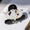 Hair Claw Cartoon Animal Design Back Head Hair Clip Anti-slip Teeth Strong Grip Shark Hair Clip Versatile Hair Accessory