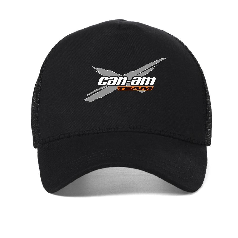 Can-Am Team Brp Atv Baseball Cap Breathable Men Moto Race Caps Adjustable Mesh Trucker Hats Breathable Snapback Hat