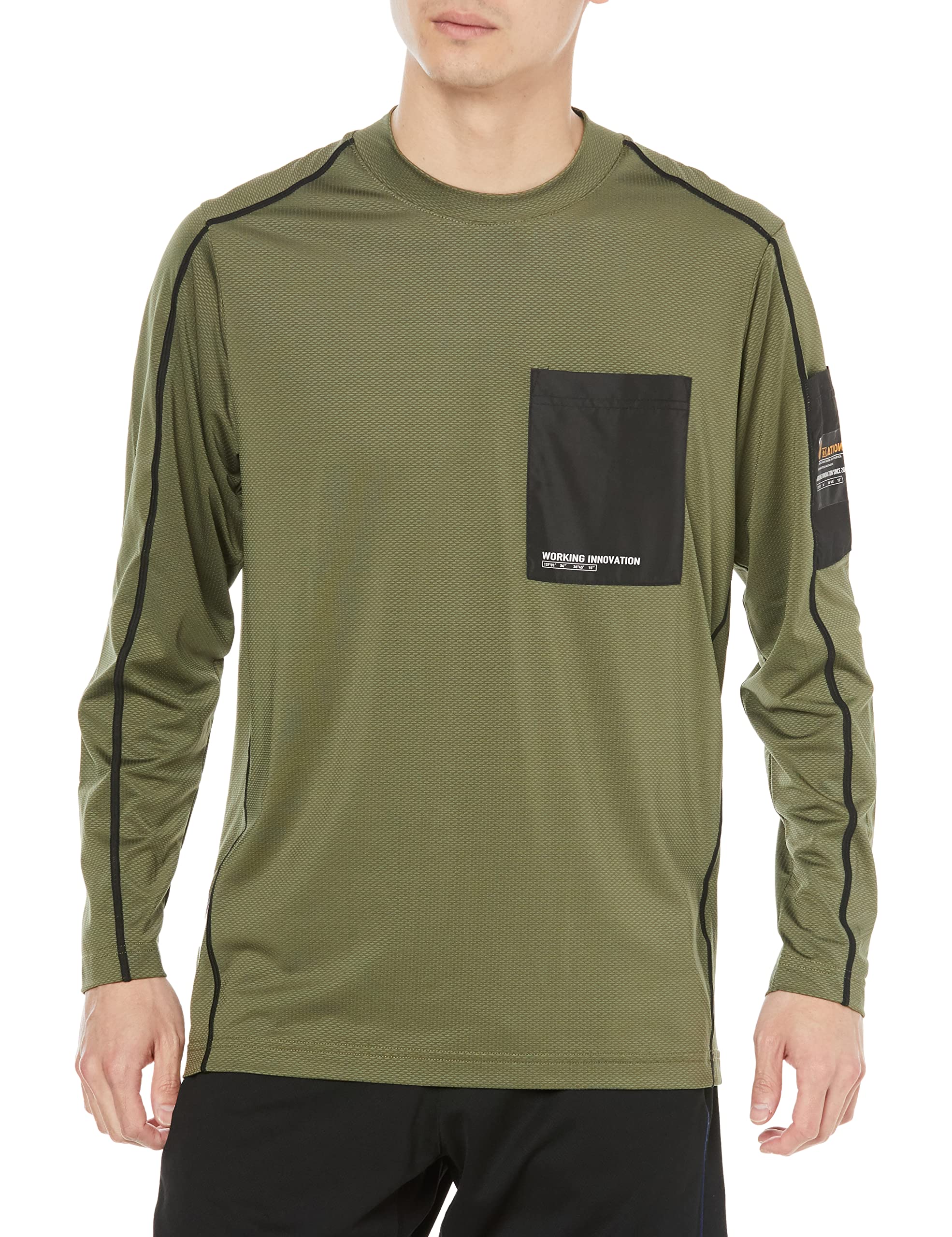 

Футболка с длинным рукавом Shade Liner EX Crew Olive [Ashion], оливковый