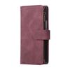 For Samsung Galaxy Z Fold7 5G Case Zipper Wallet Leather Phone Cover with Shoulder Strap