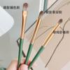 3 Pieces Eye Shadow Brush Set Portable Universal Eye Liner Brush Eye Makeup Tools for Precise Application and Blending with Soft Bristles