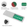 Easy to read anti-scratch sliding clean dirty sign Dishwasher Refrigerator Magnet B