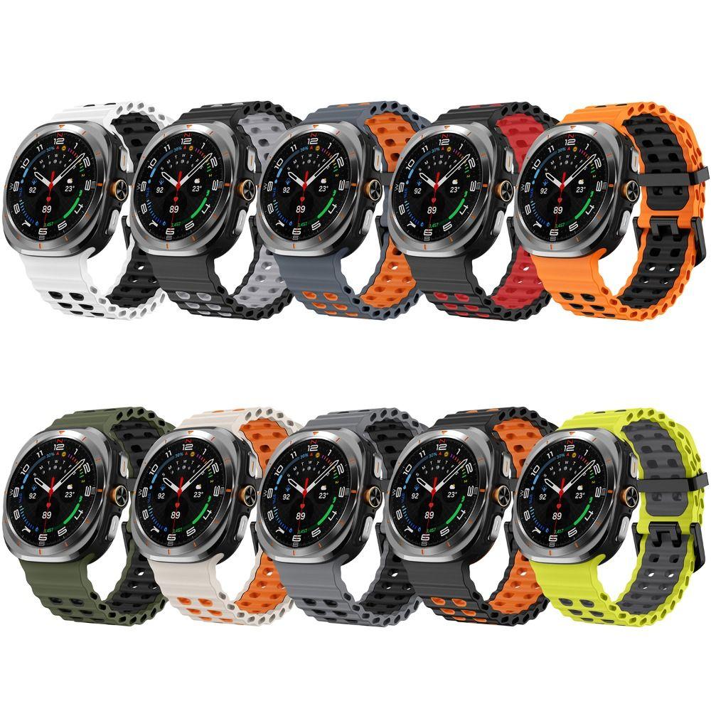 47mm Marine Band Replacement Watch Bands New Sport Strap for Samsung Galaxy Watch Ultra Men Women
