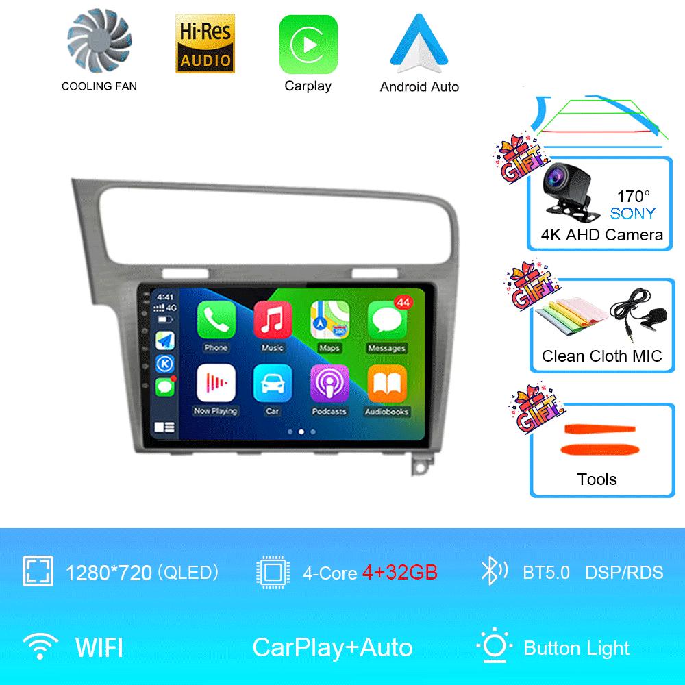 

Автомобильное радио Android 14 для Volkswagen VW Golf 7 MK7 GTI 2011-2021 Carplay HD Мультимедиа Авто Qualcomm GPS Стерео Видео Плеер 2din CHINA