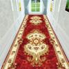 Retro Long Corridor Carpet Runners Aesthetic Luxury Hotel Hallway Decoration Home Aisle Non-slip Long Mat Walkway Rug Washable