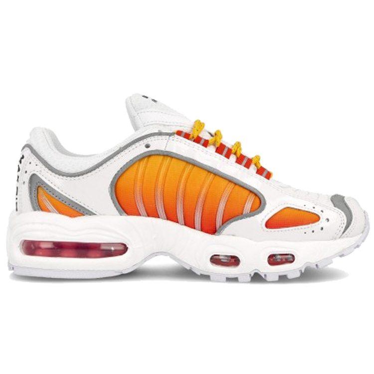 Nike Air Max Tailwind 4 Bianco Oro Universitario Rosso Habanero Donna CK4122-100